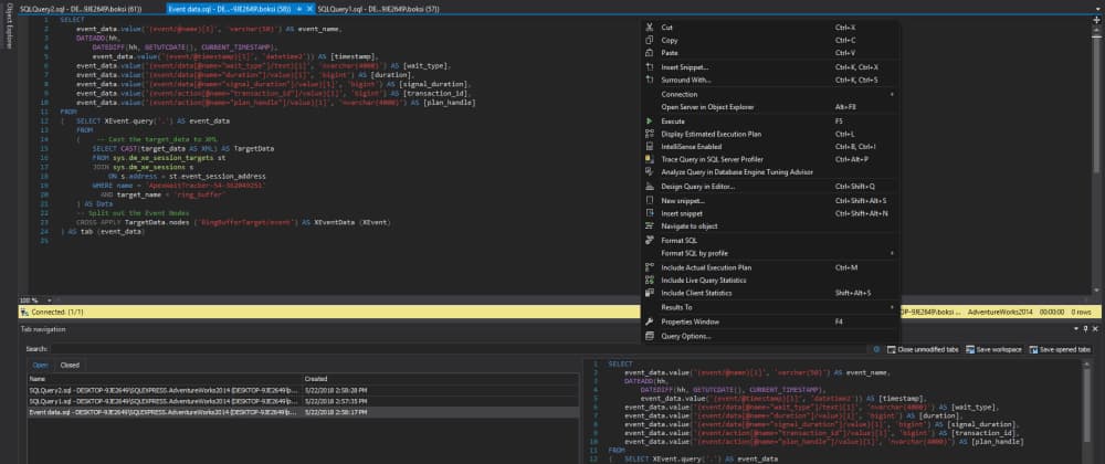 Dark theme in SQL Server Management Studio