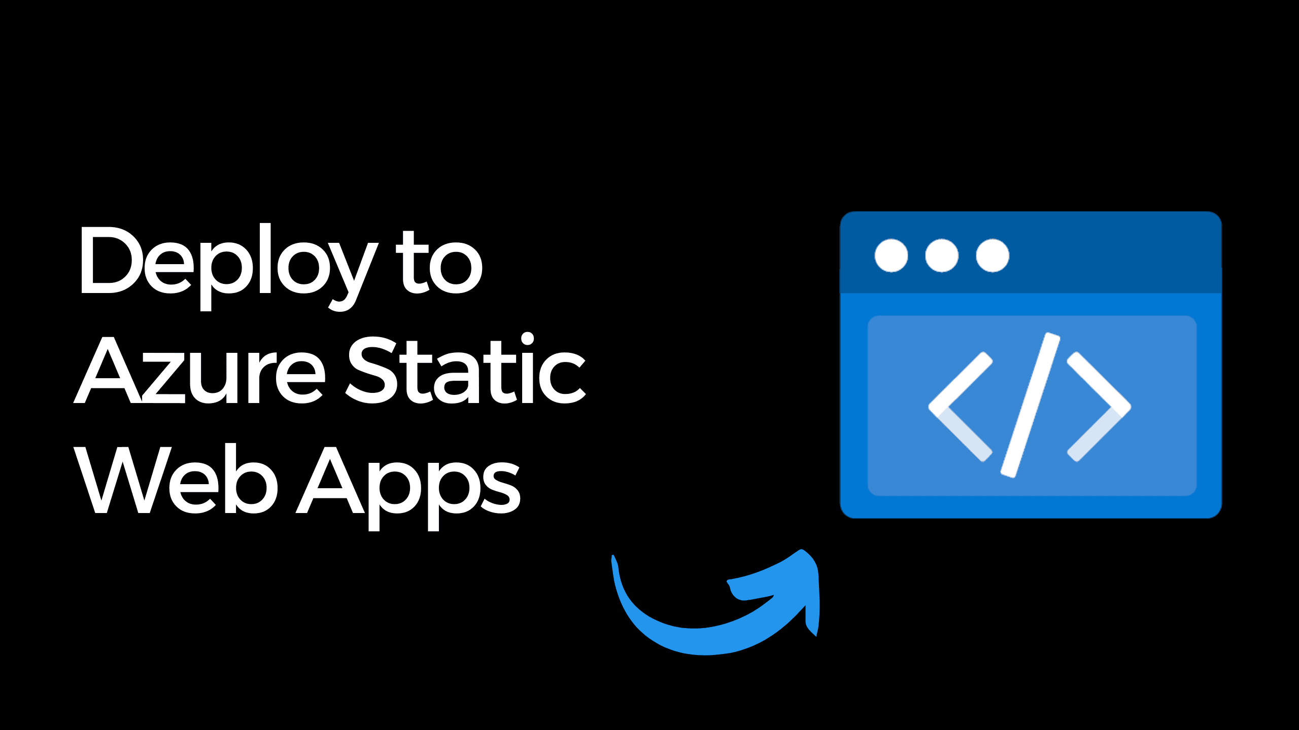 How easy it is to deploy with Azure Static Web Apps